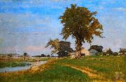 Old Elm at Medfield George Inness